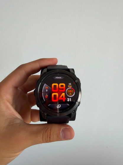 Garmin Fenix 8 pro 51mm amoled/sapphire negro