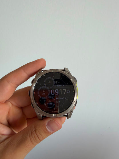 Garmin Fenix 8 51mm solar/sapphire lima