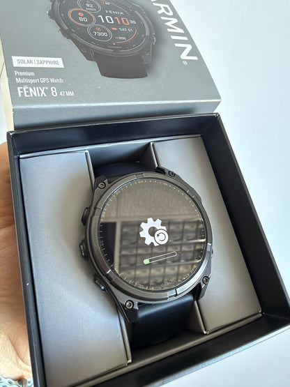 Garmin Fenix 8 47mm solar/sapphire negro