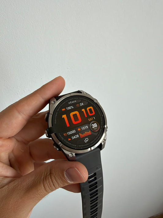 Garmin Fenix 8 pro 47mm amoled/sapphire plata