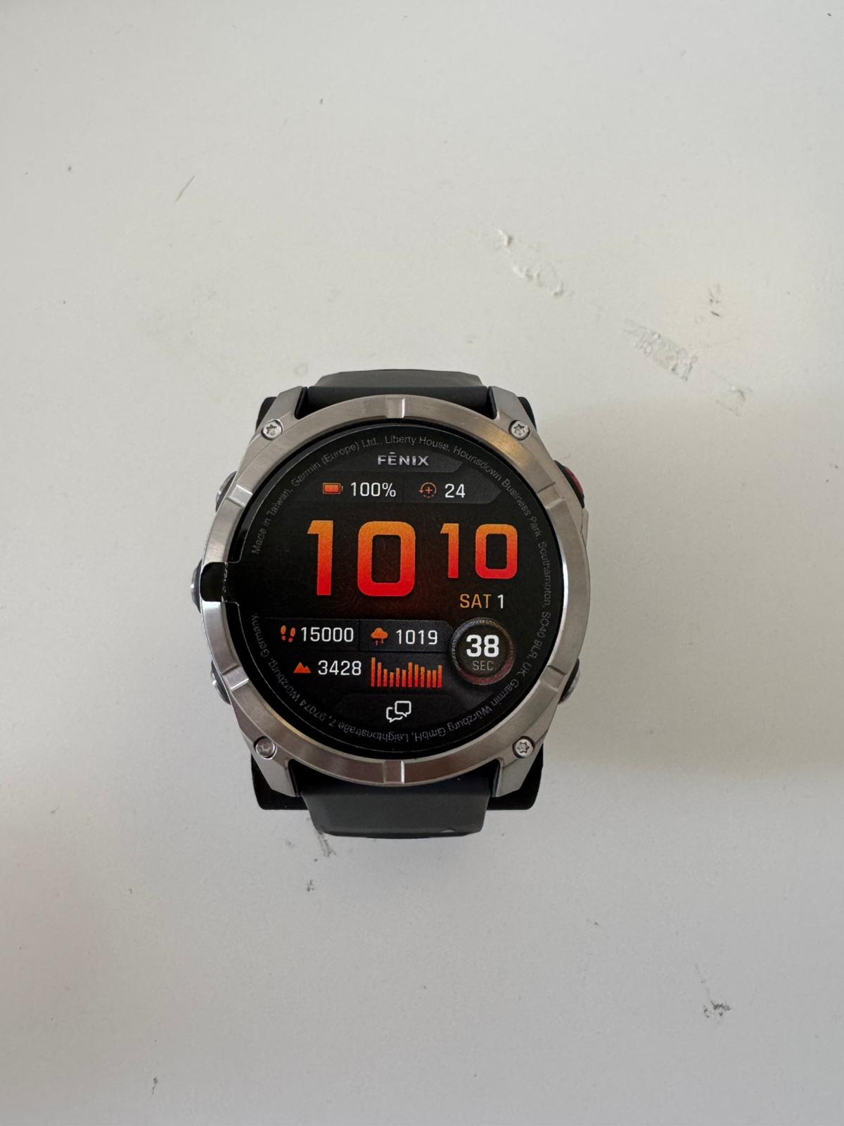 Garmin Fenix 8 pro 51mm amoled/sapphire plata