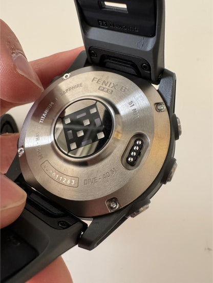 Garmin Fenix 8 pro 51mm amoled/sapphire plata