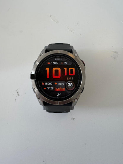 Garmin Fenix 8 pro 51mm amoled/sapphire plata