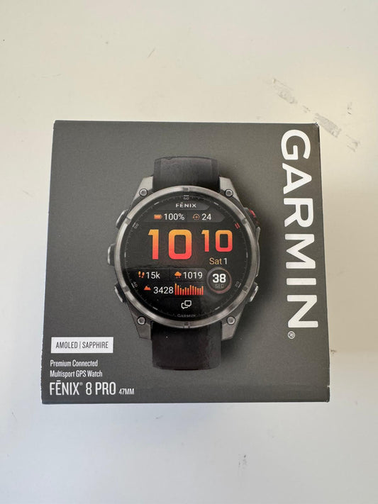 Garmin Fenix 8 Pro 47mm AMOLED/Safira Prateado