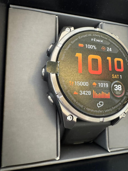 Garmin Fenix 8 Pro 47mm AMOLED/Safira Prateado