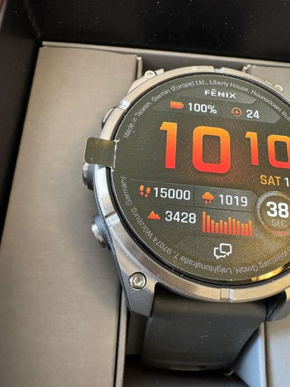Garmin Fenix 8 Pro 47mm AMOLED/Safira Prateado