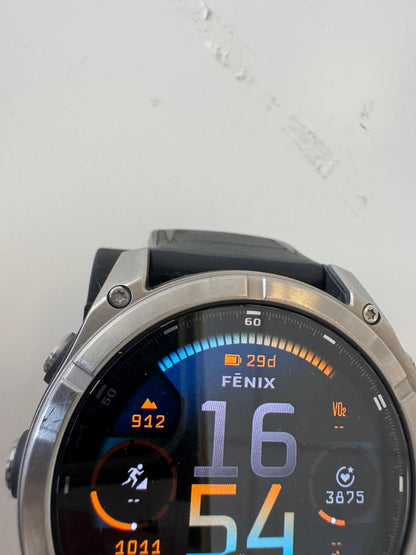 Garmin Fenix 8 51mm amoled/safira laranja