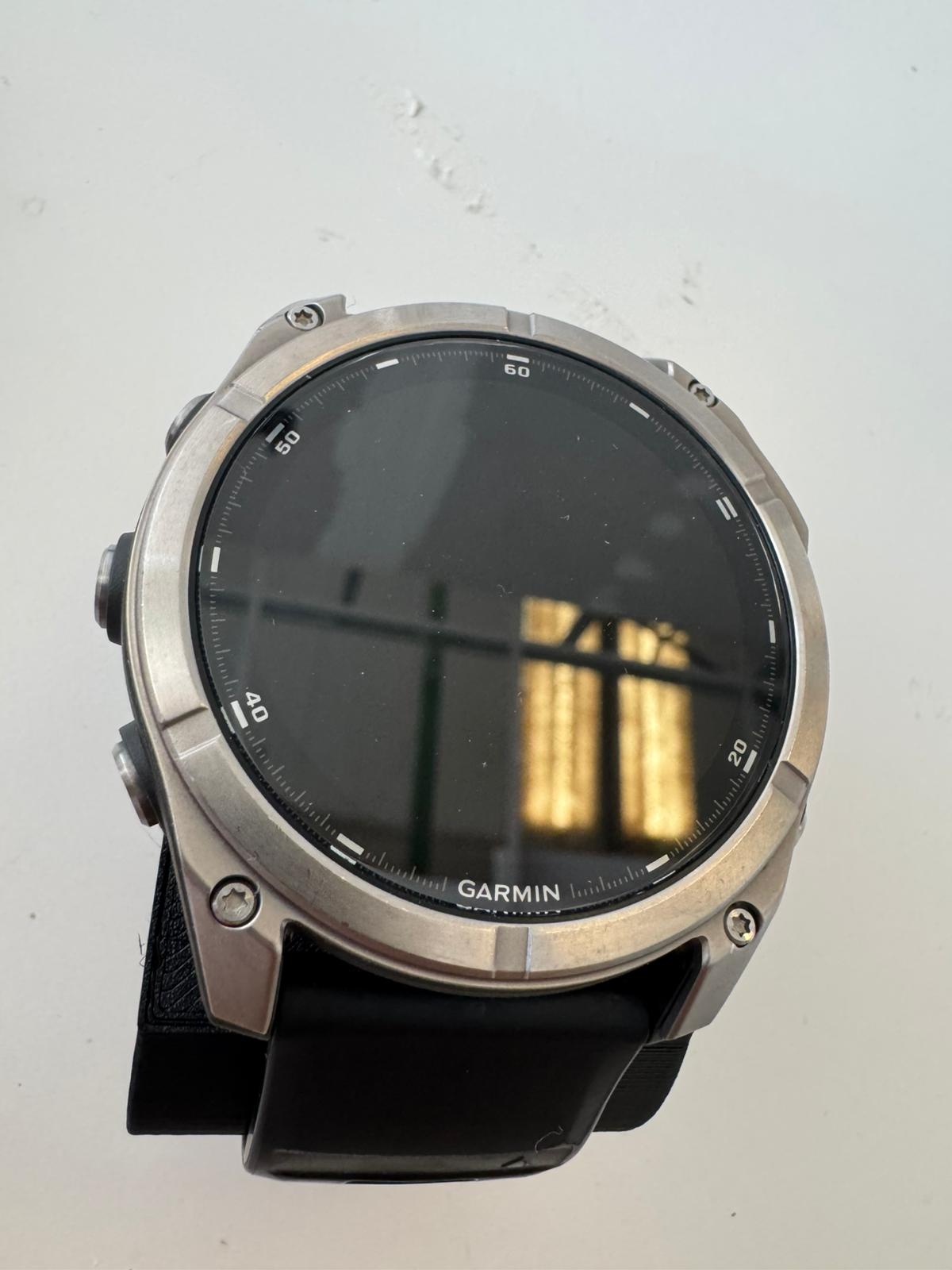 Garmin Fenix 8 51mm amoled/safira laranja