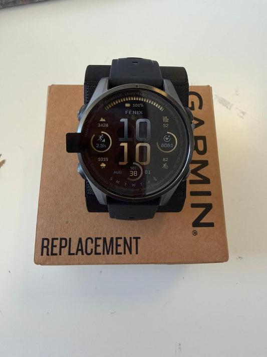 Garmin Fenix 8 43mm amoled/safira preto