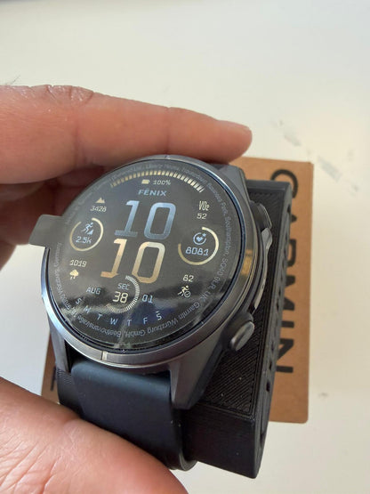 Garmin Fenix 8 43mm amoled/safira preto