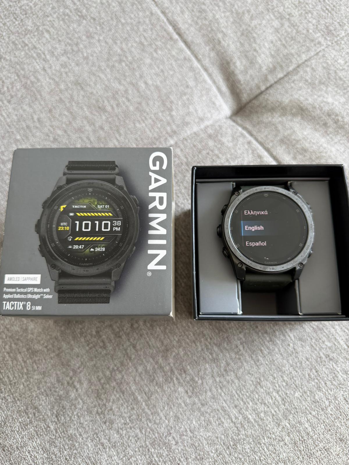Garmin Tactix 8 51mm amoled sapphire