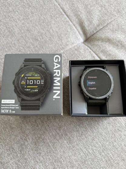 Garmin Tactix 8 51mm amoled sapphire