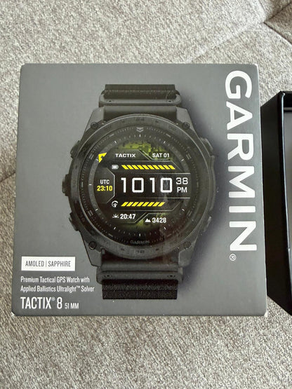 Garmin Tactix 8 51mm amoled sapphire