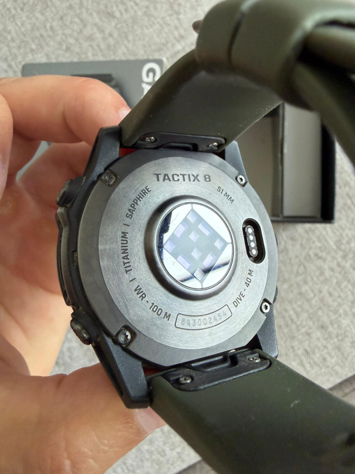 Garmin Tactix 8 51mm amoled sapphire