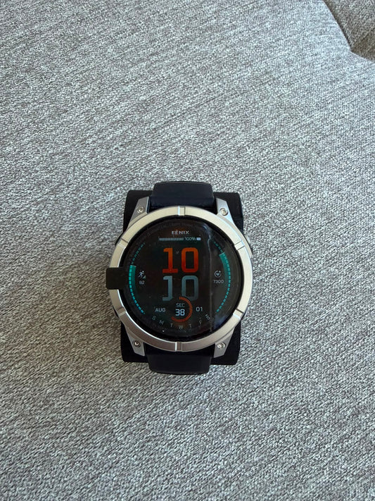 Garmin Fenix E 47mm plata sin caja