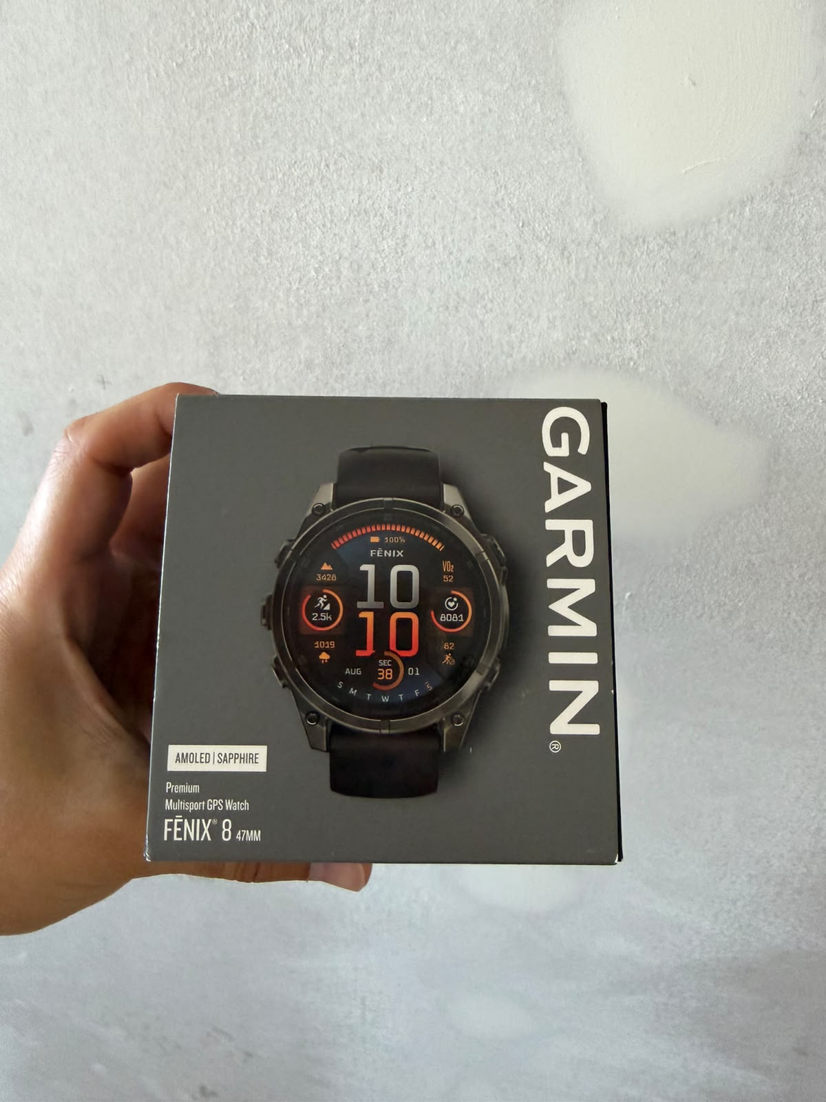 Garmin Fenix 8 47mm amoled/sapphire