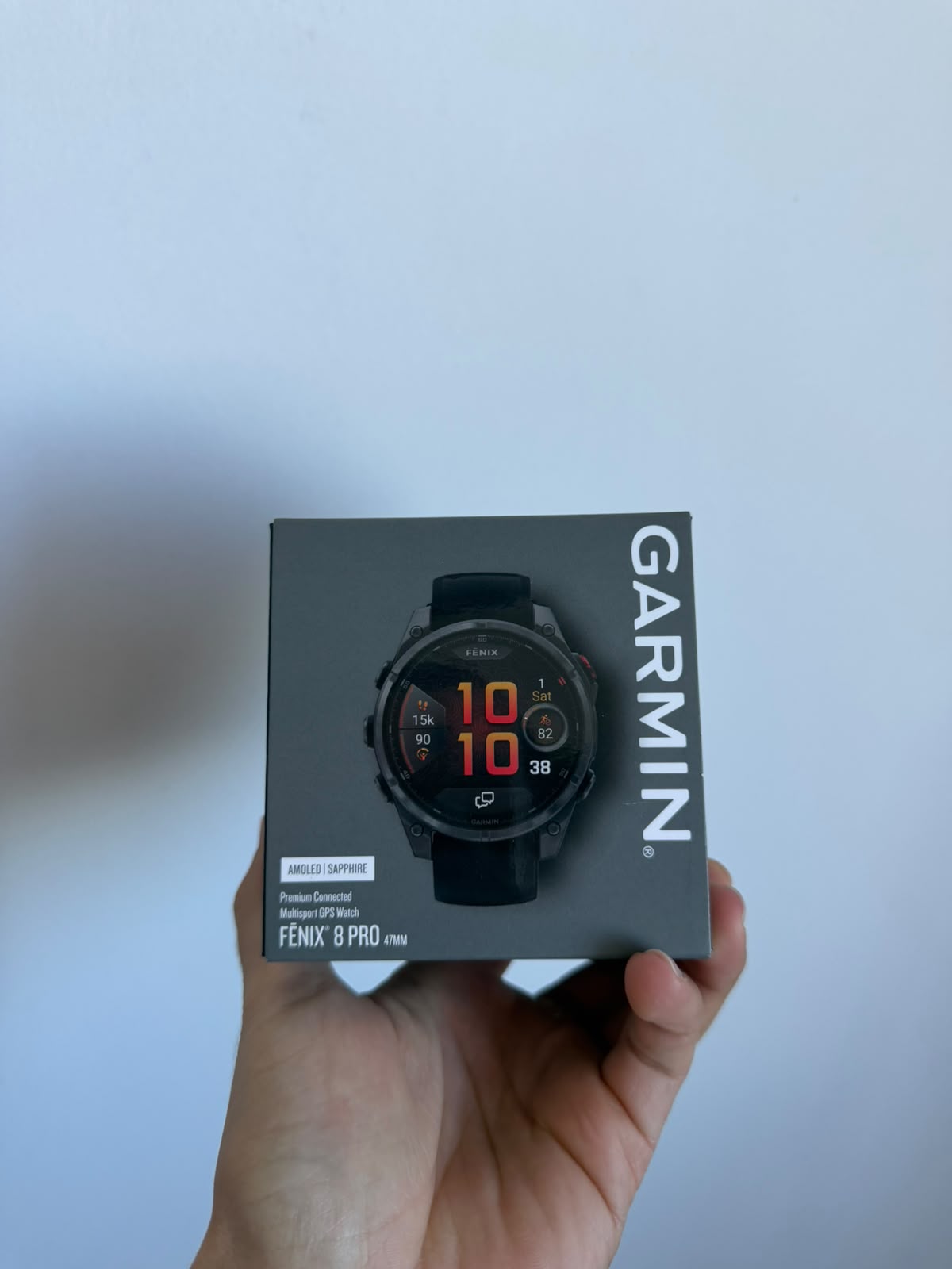 Garmin Fenix 8 pro 47mm amoled/sapphire negro