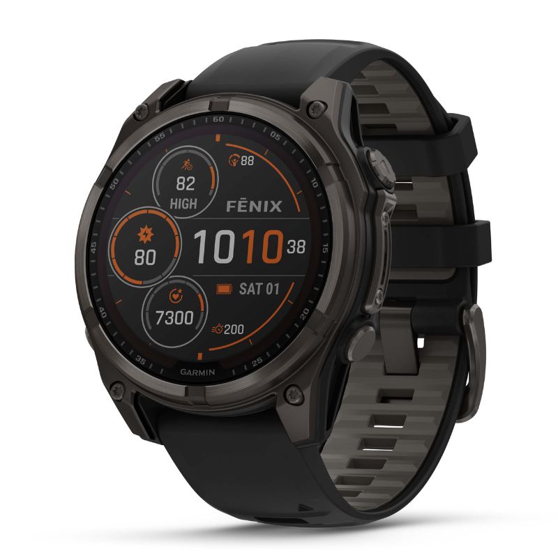 Garmin Fenix 8 47mm solar/sapphire negro