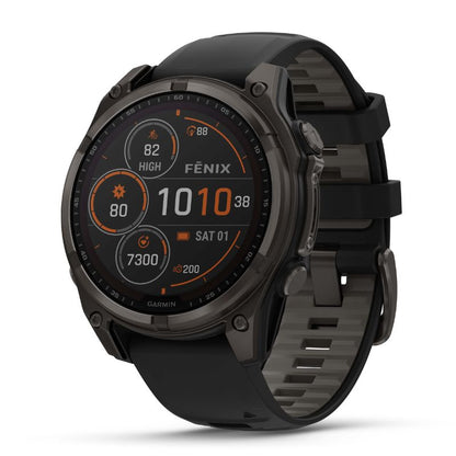 Garmin Fenix 8 47mm solar/sapphire negro